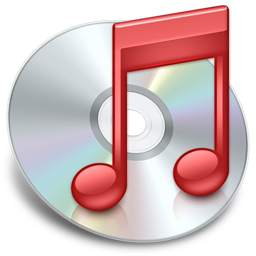iTunes Red Icon 256x256 png
